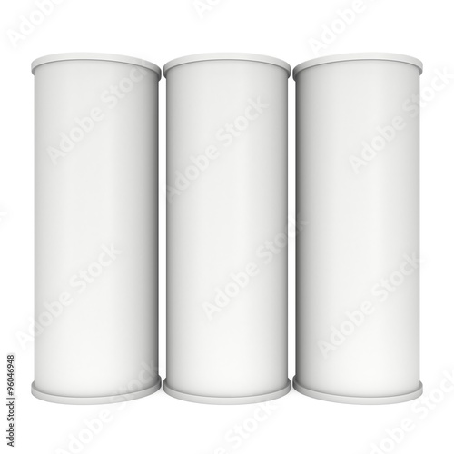 Trade show booth column