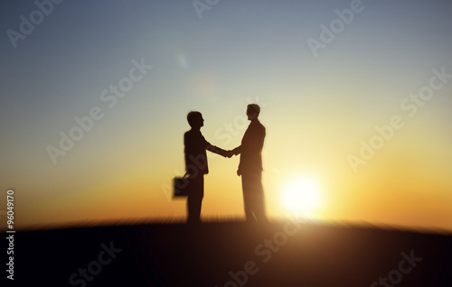 Businessmen Handshake Deal Business Partnership Concept © Rawpixel.com