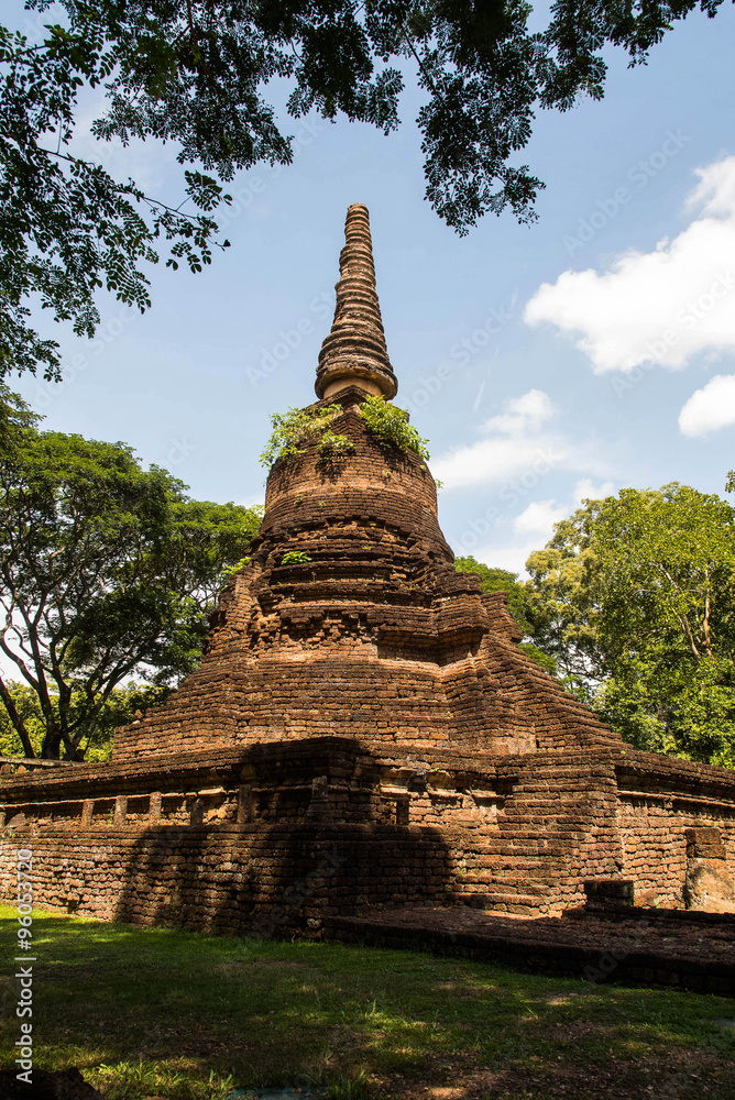 Sisatchanalai historical park ,Sukhothai province, Thailand