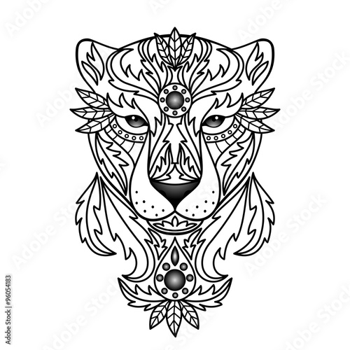 Ornamental White Panther 
