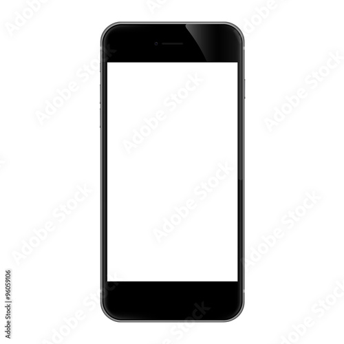 phone isolated on white vector design