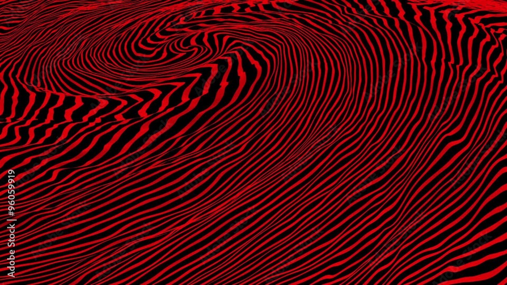 Abstract moving lines in red Stock Video Adobe Stock