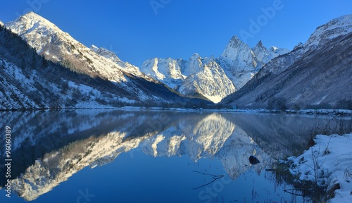 Lake in winter