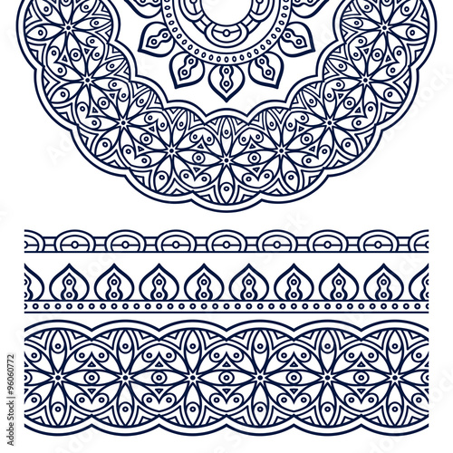 Vector ethnic mandala