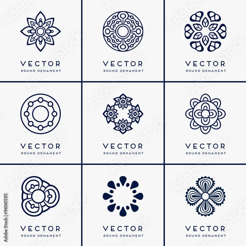 Vector ethnic mandala
