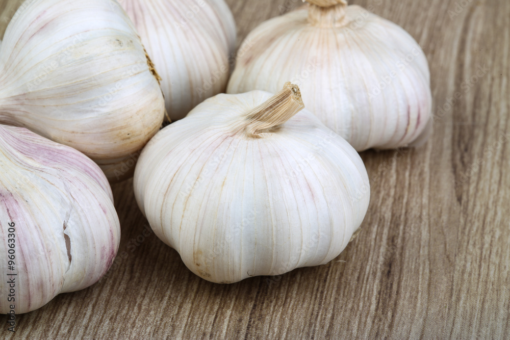 Garlic heap Garlic heap