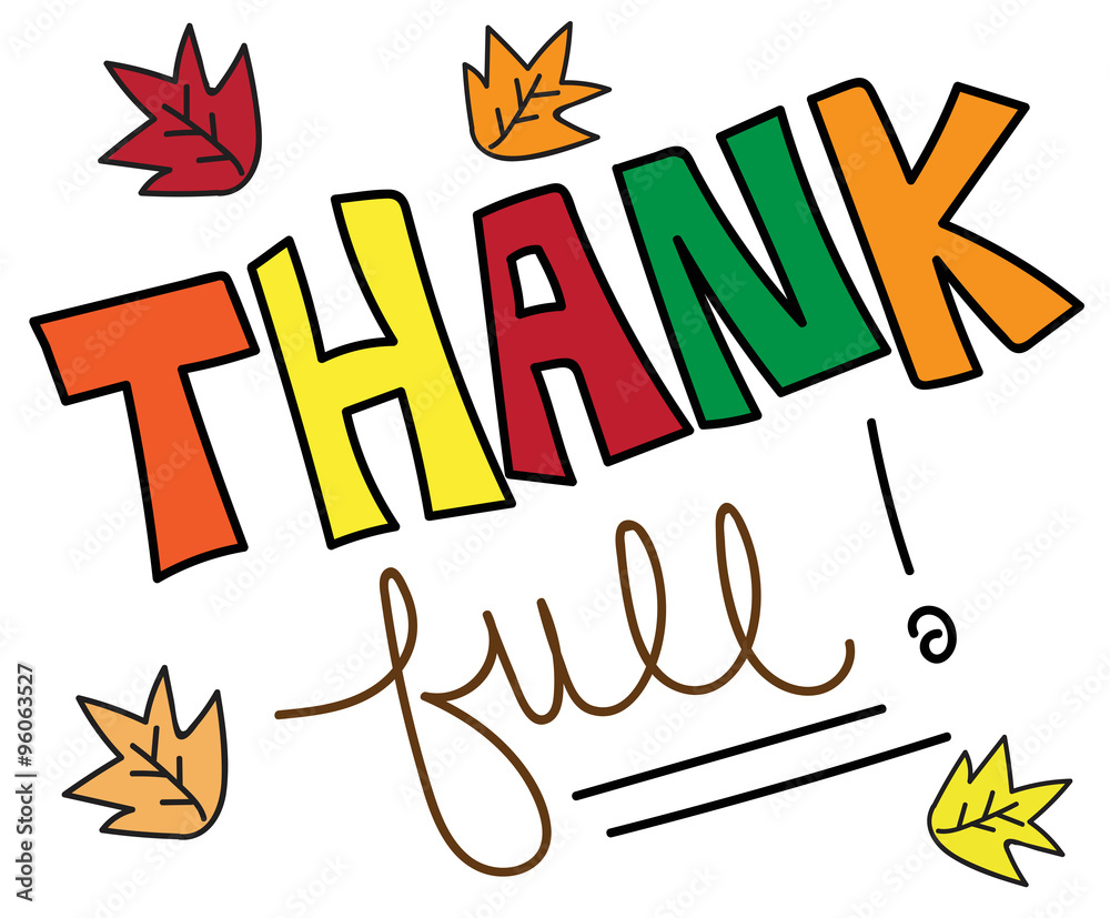 Obraz premium Thank Full