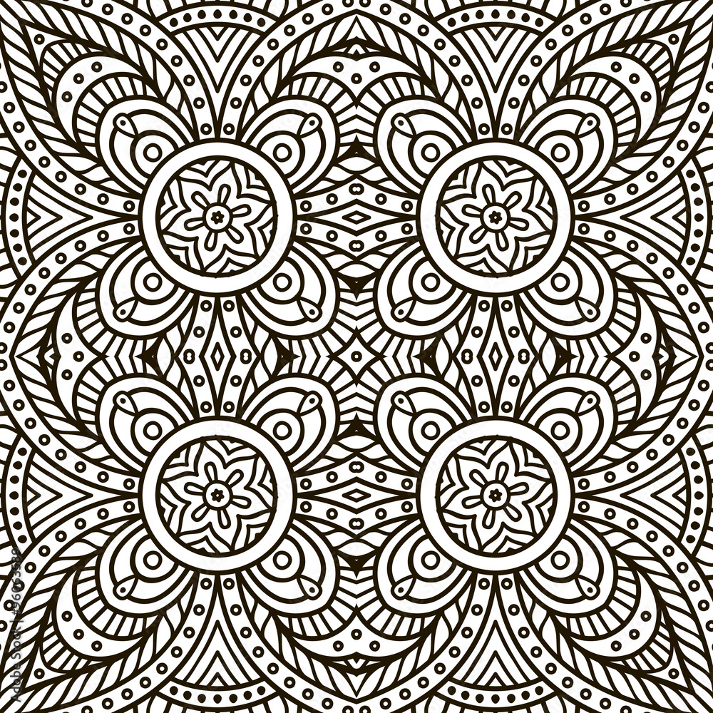 Mandala. Coloring page Mandala. Coloring page
