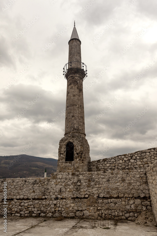 Medieval fortified building in Travnik 05