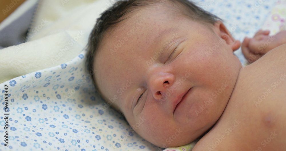 Newborn Baby Awaking from the Dream Newborn Baby Awaking from the Dream