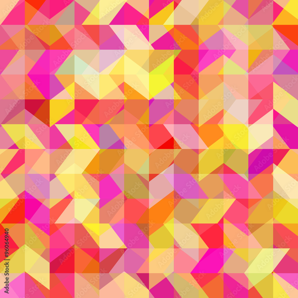 Fototapeta premium Seamless geometric pattern. Vector illustration.
