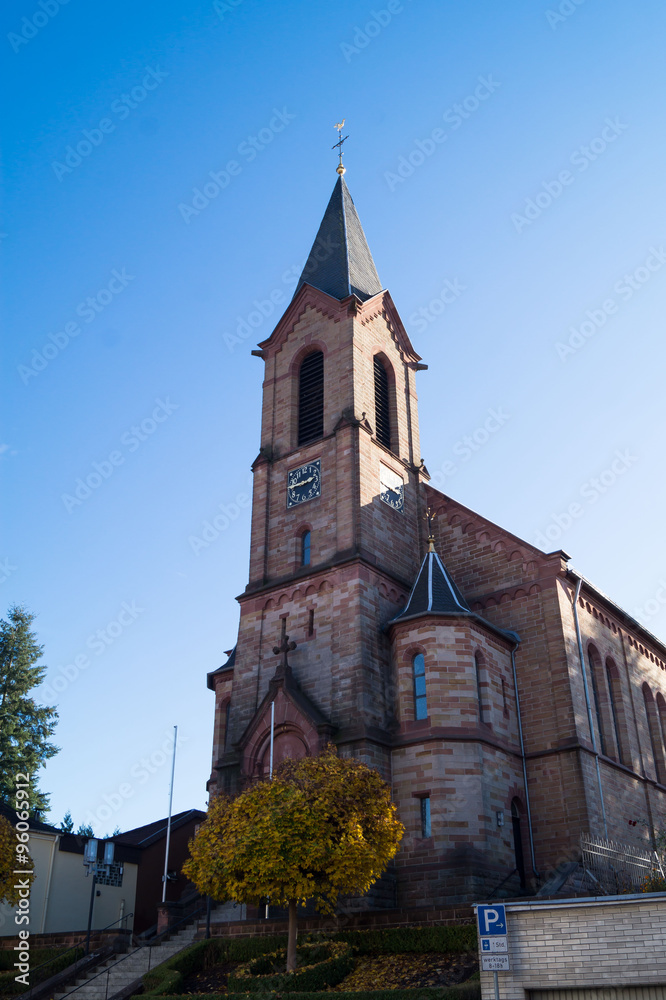 Fototapeta premium Kirche in Rohrbach