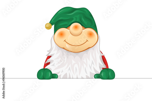 Weihnachten Wichtel Banner Oben