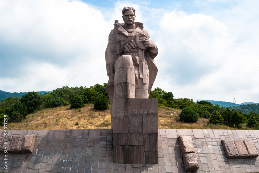 Monument to the Sailors of the Revolution. Novorossiysk, Russia.