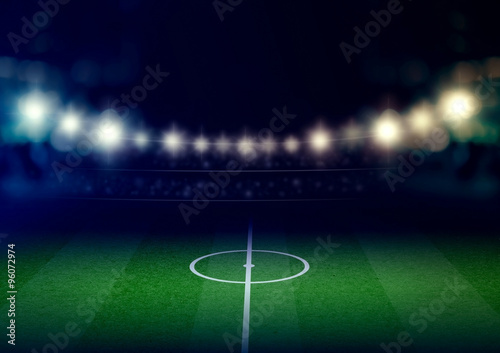 stadium and spotlight
