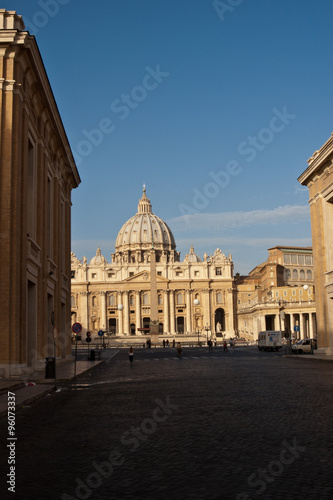 Exterior view of St. Peter's Basilica against sky