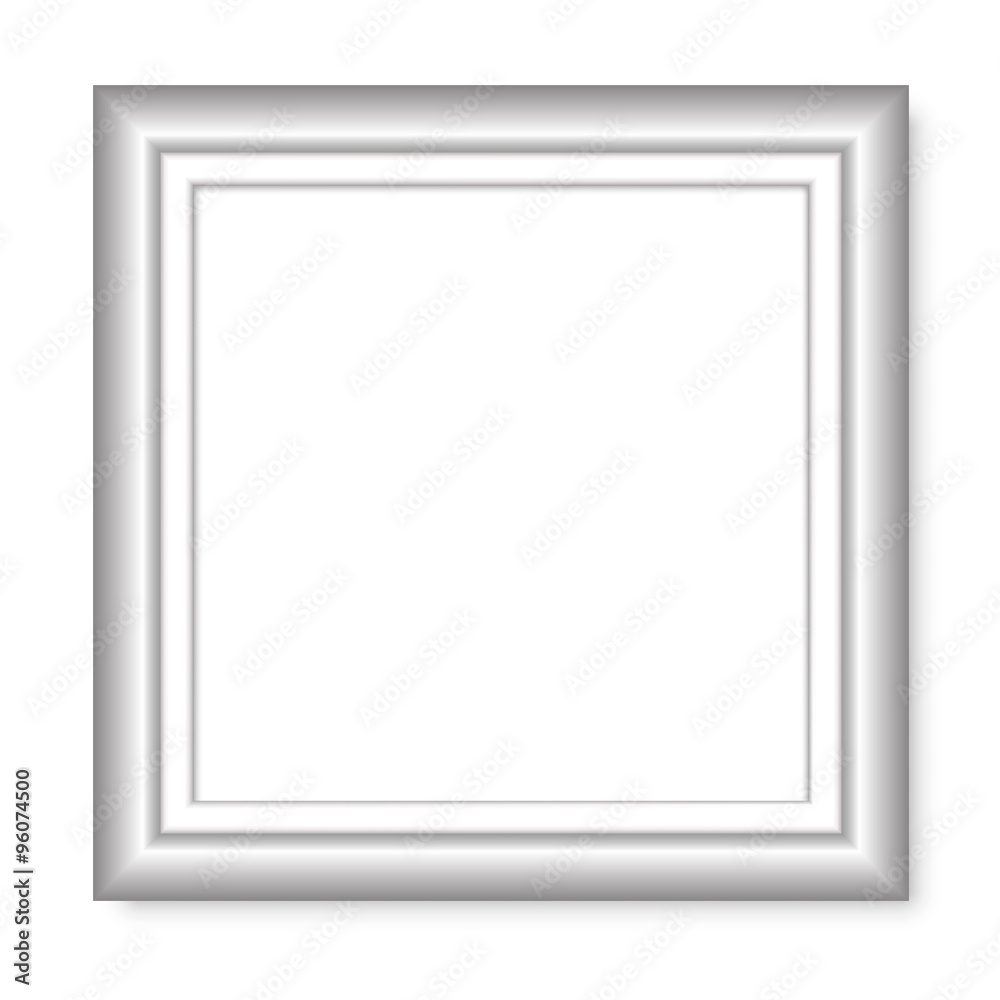 Vector illustration of metal frame. With place for text Vector illustration of metal frame. With place for text