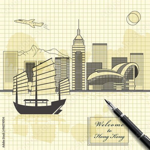 Victoria harbor scenery