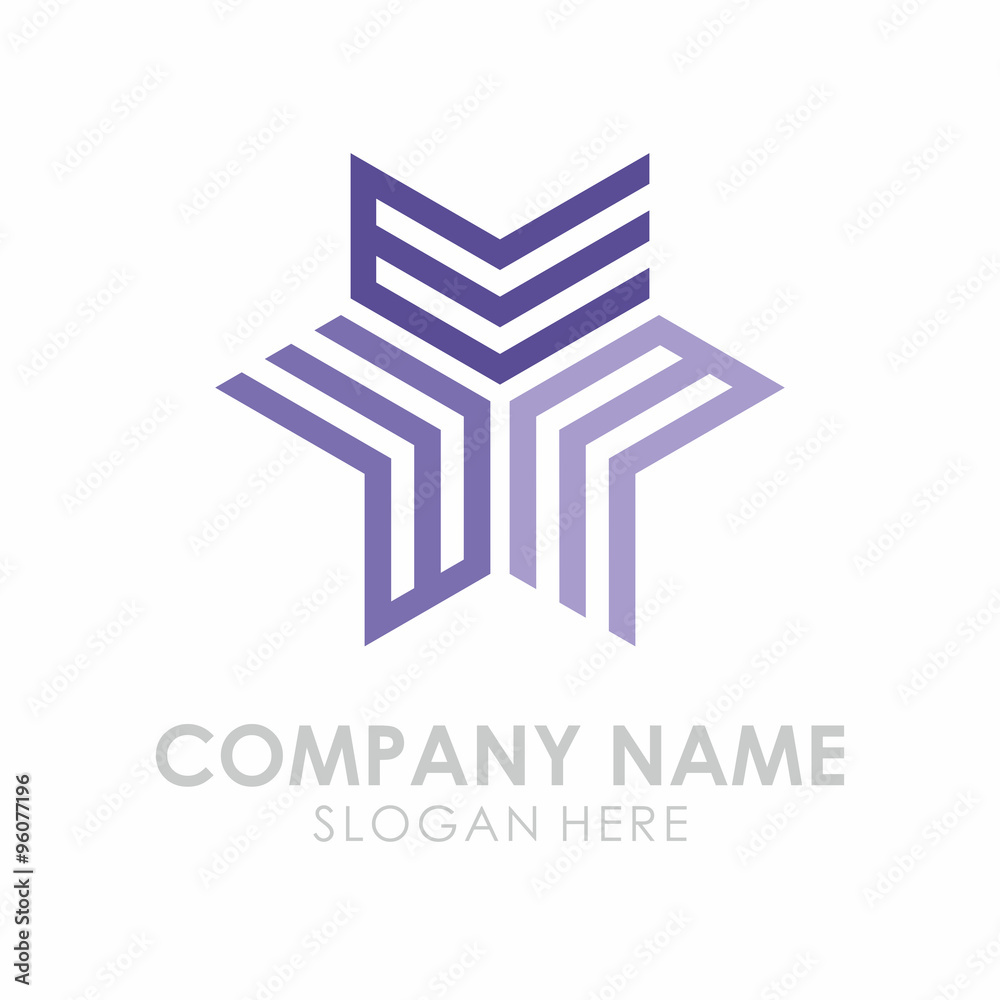 Arrow Box Initial E Triangle Logo Arrow Box Initial E Triangle Logo