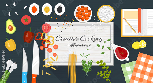 Food and cooking banner