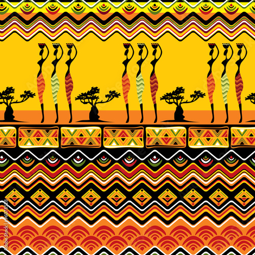 African pattern seamless