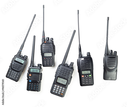 Portable walkie talkie photo