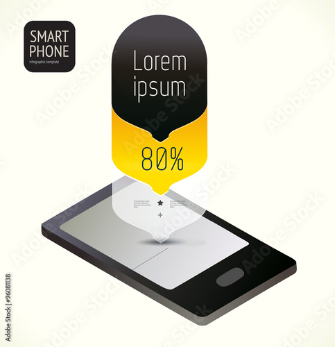Modern Infographics element