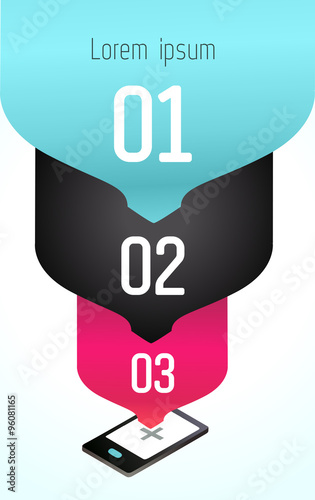 Modern Infographics element