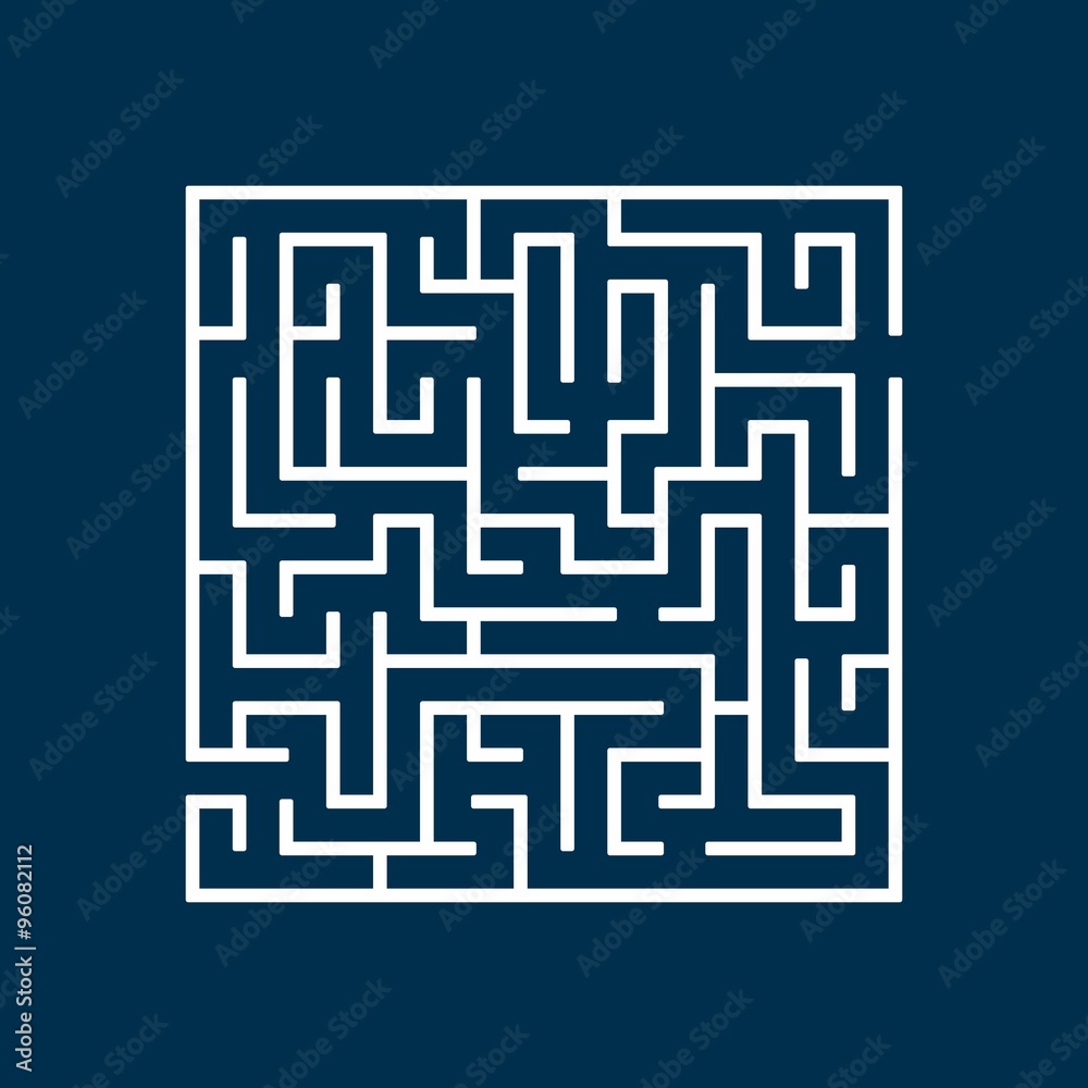 Vector illustration of Maze or Labyrinth. Vector illustration of Maze or Labyrinth.