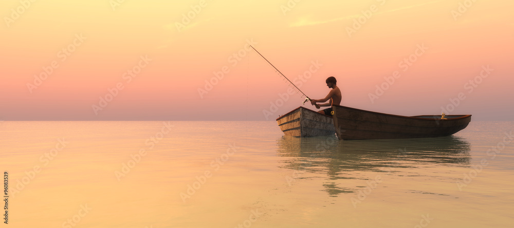 Fototapeta premium fishing boat