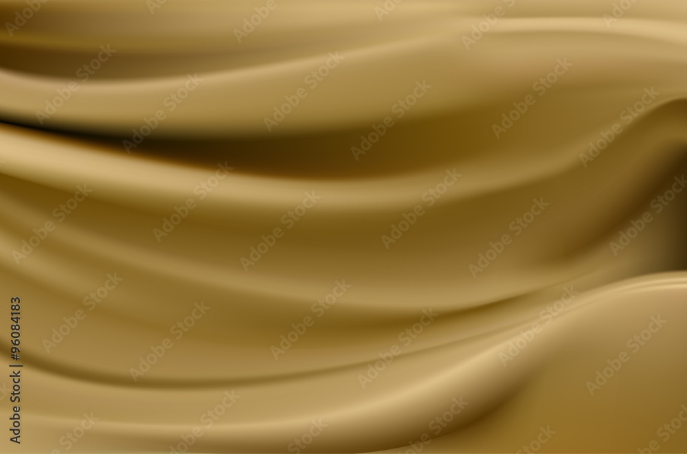 bright brown background with soft folds