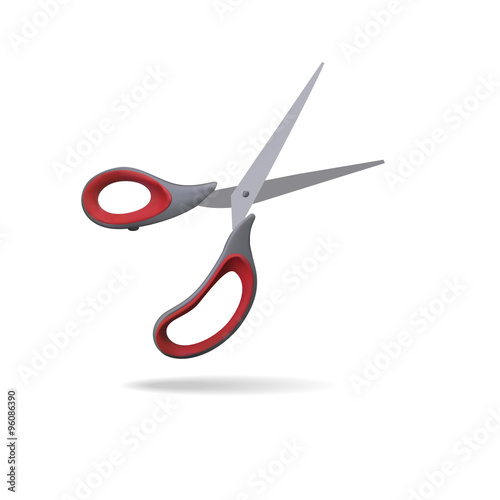 Red scissors