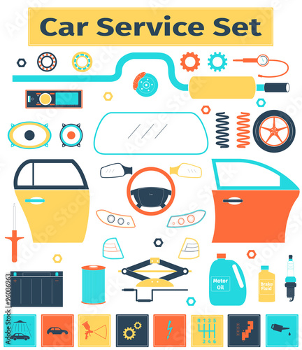 Car service set