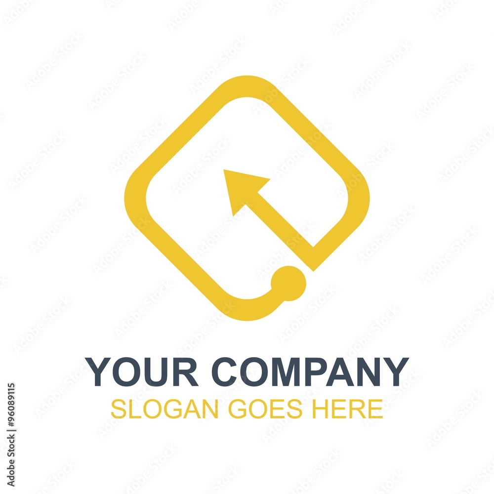 Finance Financial Global Economic Vector Icon Logo Finance Financial Global Economic Vector Icon Logo