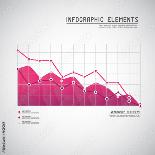 Set of different graphs and charts, vector eps10 illustration