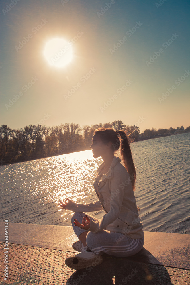 Fototapeta premium find peace in yourself