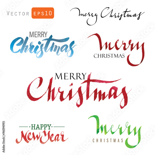 Merry christmas set