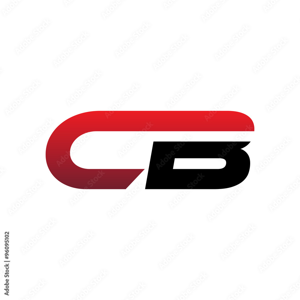 Fototapeta premium Modern Initial Logo