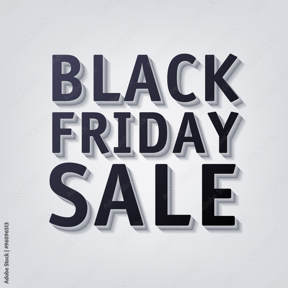 Black friday sale vector illustration. Black friday sale vector illustration.