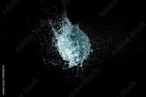 water balloon explosion