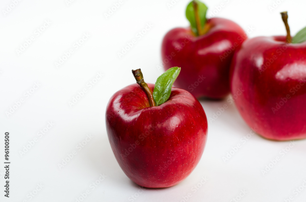 Red and ripe apples Red and ripe apples