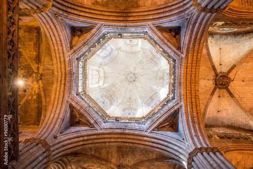 Santa Eulalia, Metropolitan Cathedral Basilica of Barcelona, Spain.