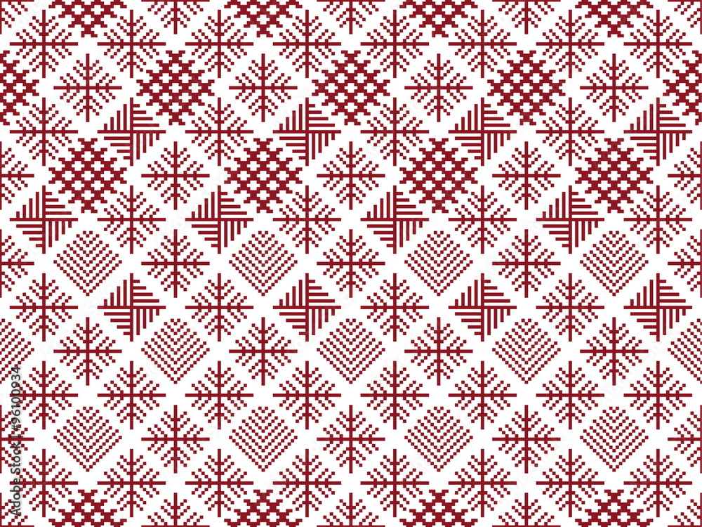 Seamless christmas patterns Seamless christmas patterns