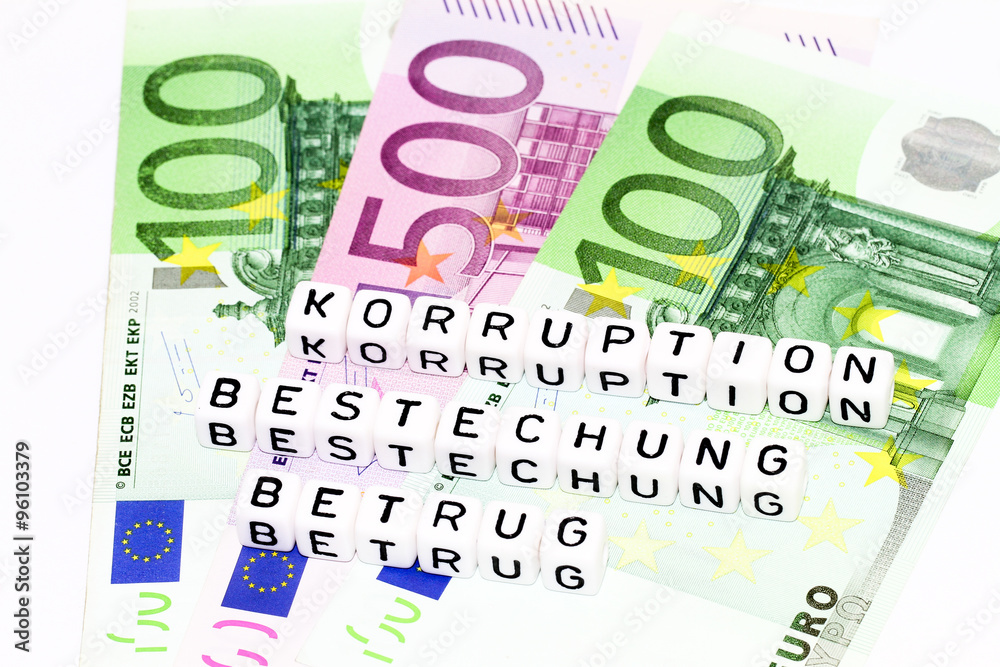 Korruption, Bestechung und Betrug Korruption, Bestechung und Betrug