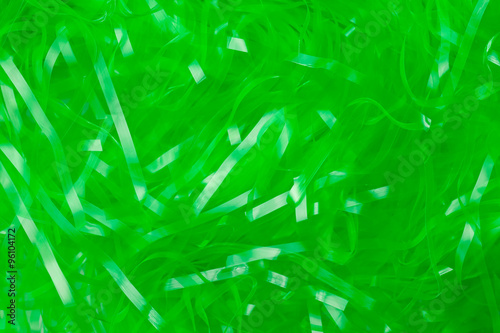 Green Easter basket grass