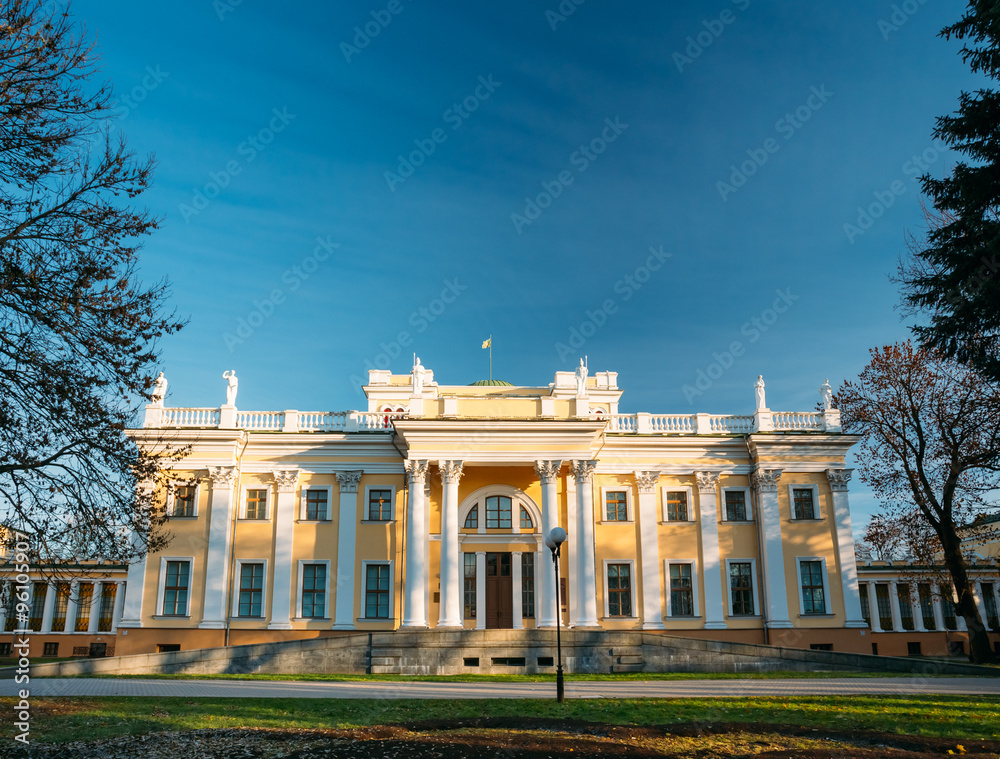 Rumyantsev-Paskevich Palace in Gomel, Belarus Rumyantsev-Paskevich Palace in Gomel, Belarus