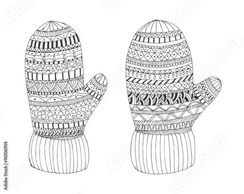 Mitten set