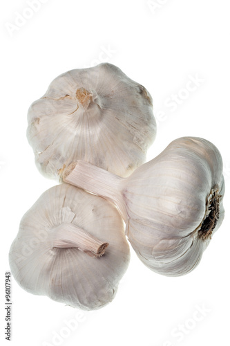 garlic isolated