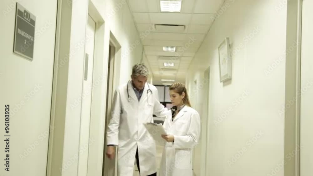 Doctors talking about their patients Doctors talking about their patients