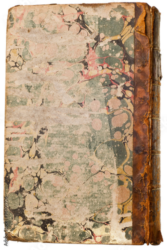 Antique book isolated